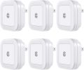 Wall Outlet LED Night Light Cool White (6 Pack)